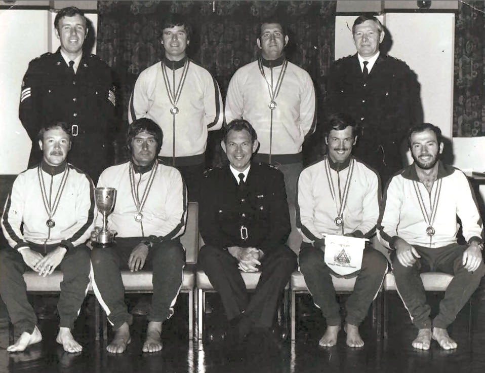 Swimming awards presentation